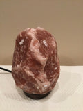 RED Natural small Salt Lamp (6-8 lbs)